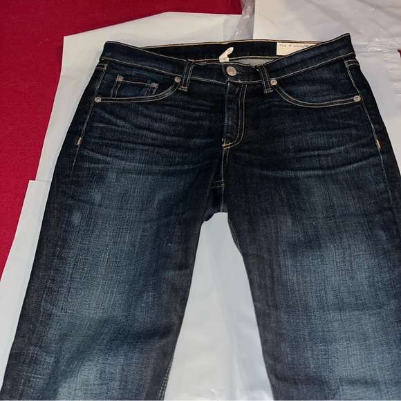 Rag & Bone Woodford Jeans Denim Blue 2W1502K520 Size 28 WOMENs jeans skinny leg - Picture 9 of 16